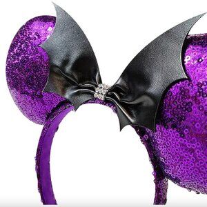 NWOT BAT WINGS Halloween Disney Minnie Mouse Ears Headband